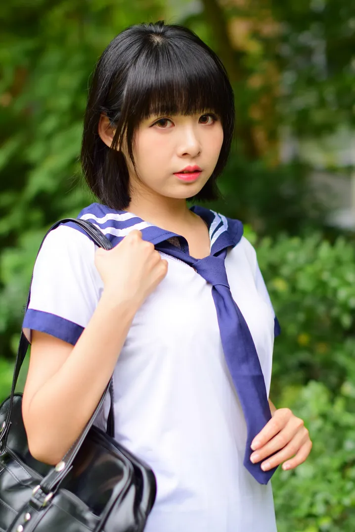 [Mzsock] NO.171 Hailin student uniform street photography#[73P]-20